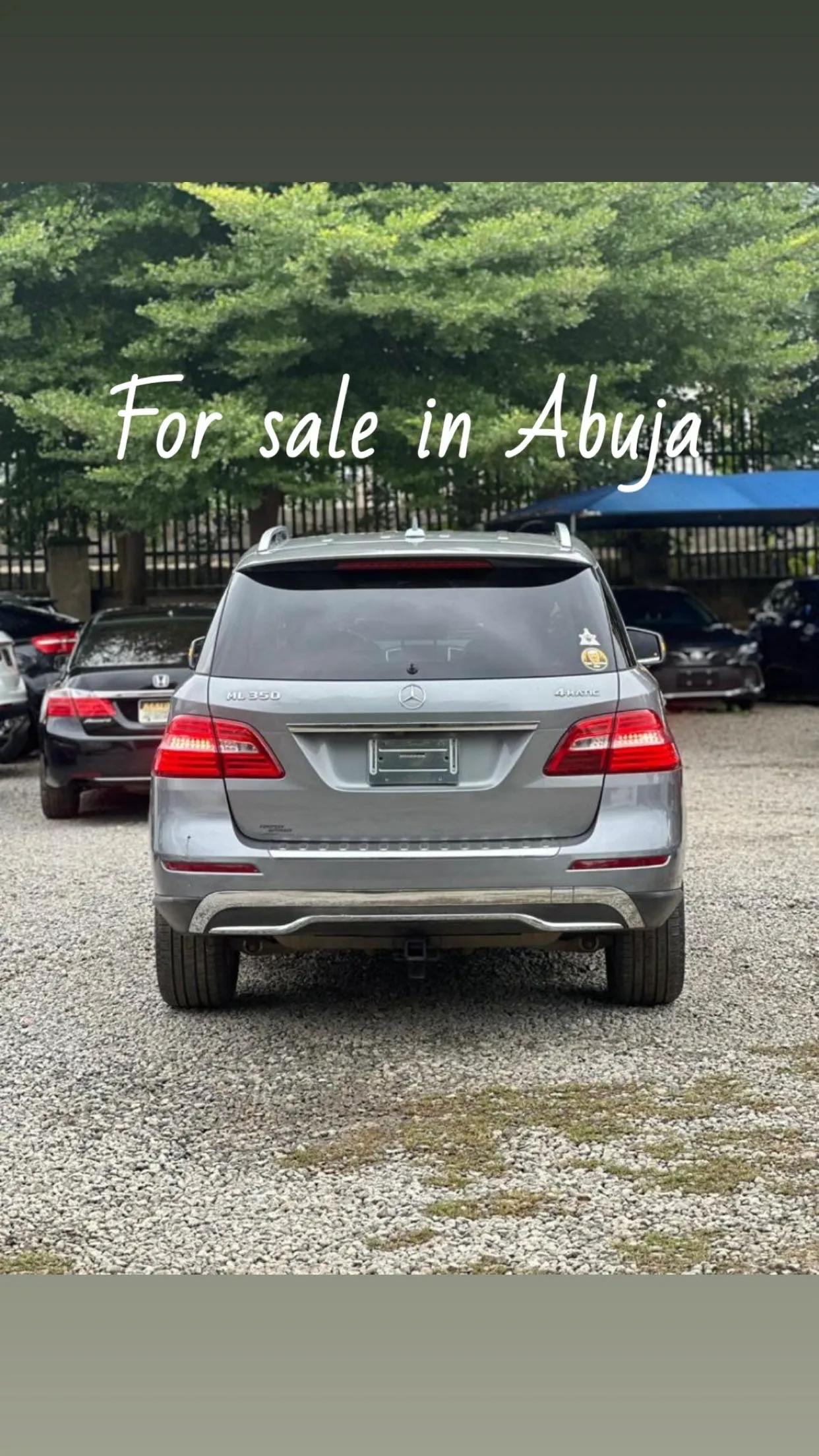 Clean and sound engine, smooth transmission, neat interior and exterior.Duty fully paid and available for inspection in Abuja.