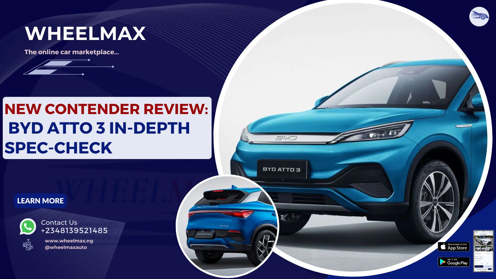 Wheelmax Spec-Check: BYD Atto 3 In-Depth EV Review for Nigeria