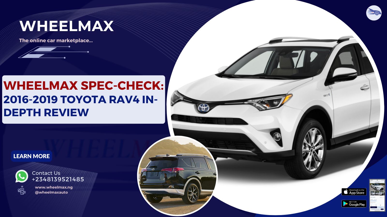 Wheelmax Spec-Check: The 2016-2019 Toyota RAV4 In-Depth Review