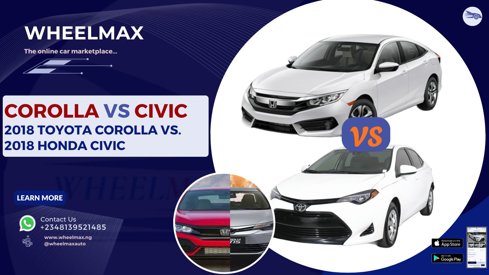 Spec Showdown: 2018 Toyota Corolla vs. 2018 Honda Civic