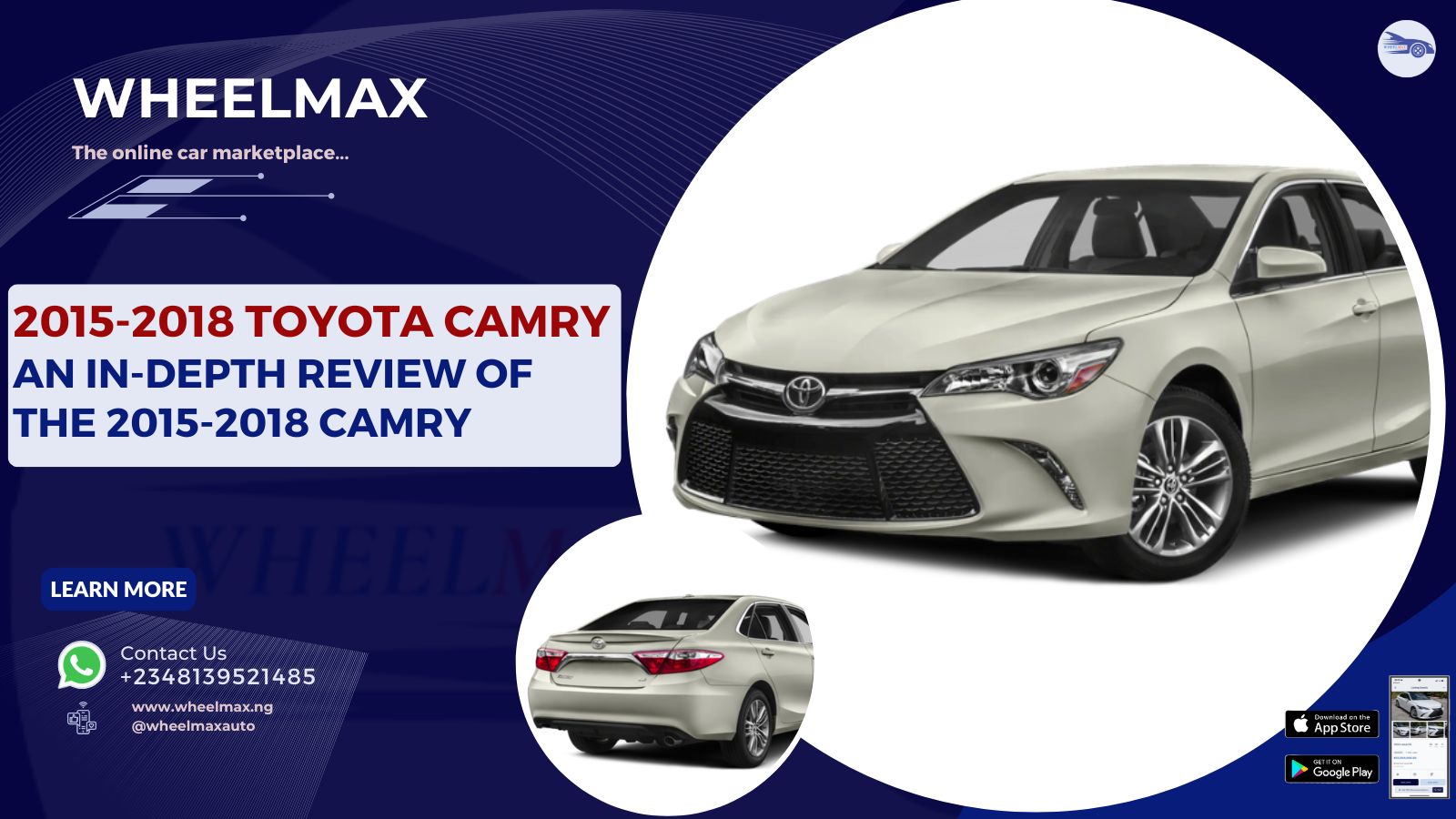 Wheelmax Spec-Check: The 2015-2018 Toyota Camry In-Depth Review