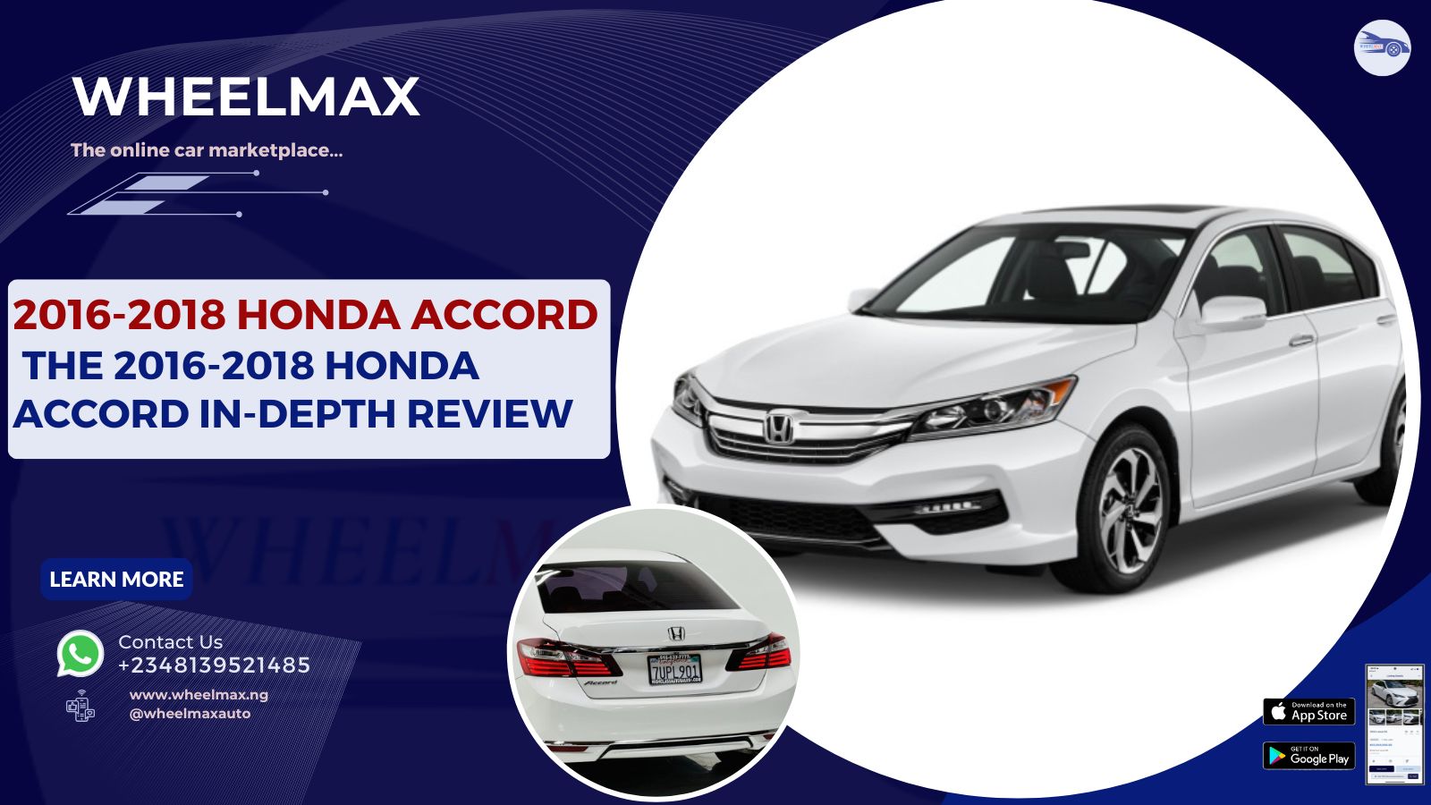 Wheelmax Spec-Check: The 2016-2018 Honda Accord In-Depth Review