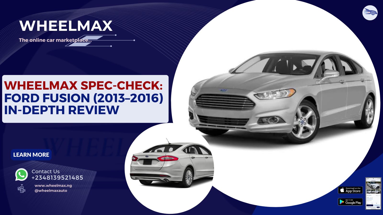 Wheelmax Spec-Check: Ford Fusion (2013–2016) In-Depth Review