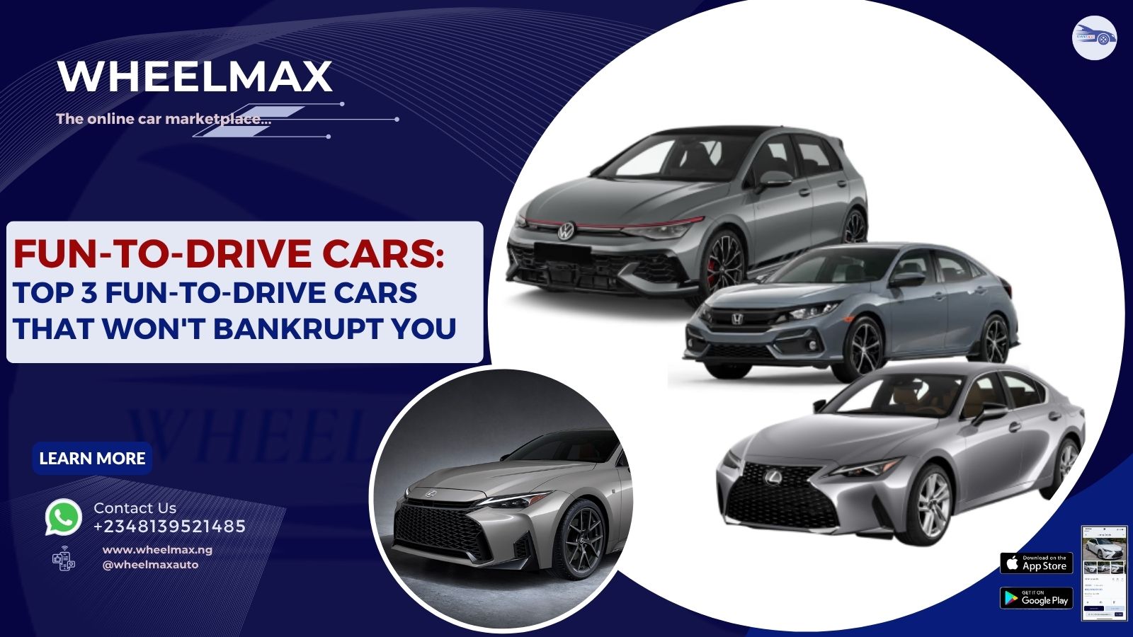 Top 3 Fun-To-Drive Cars in Nigeria (That Won't Bankrupt You)