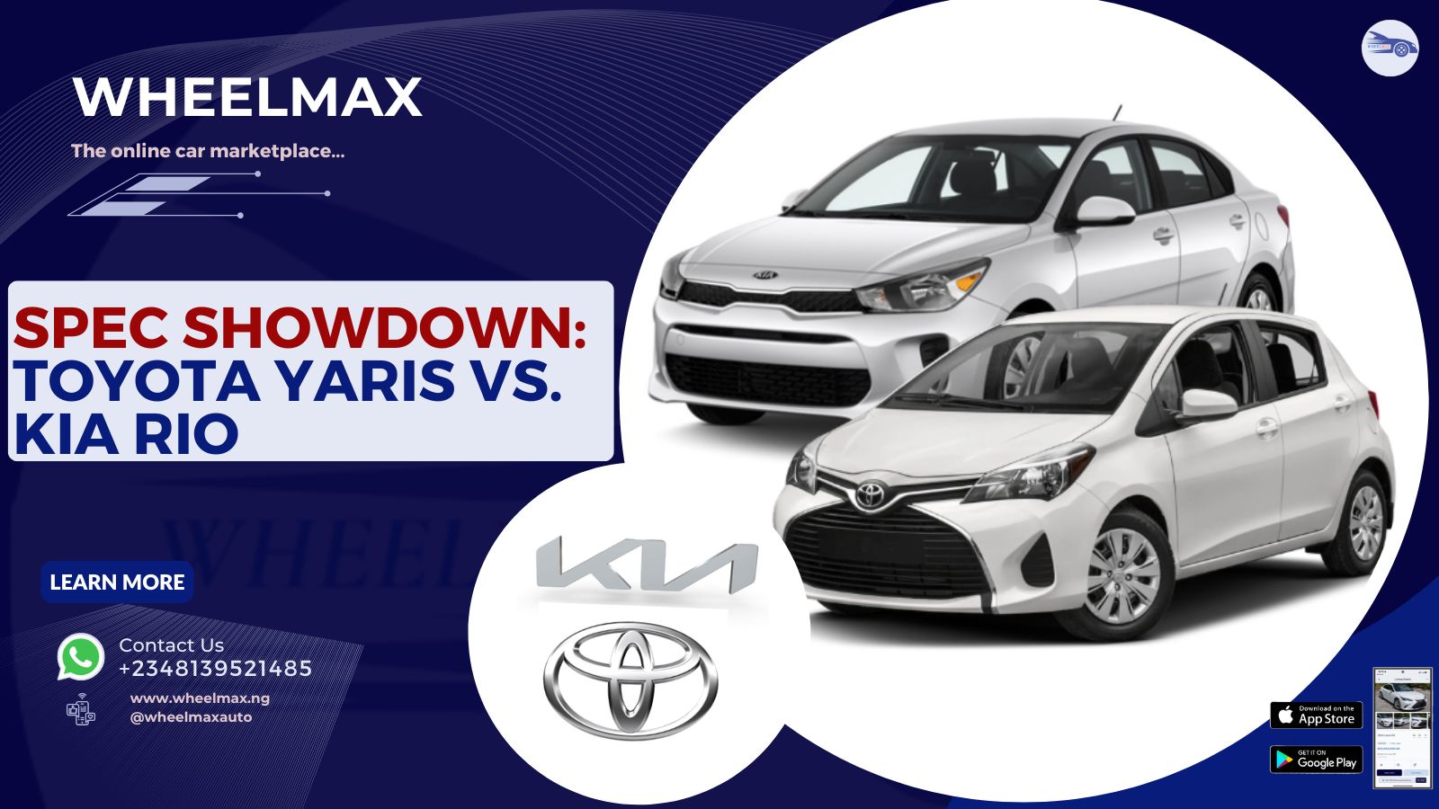Spec Showdown: Toyota Yaris vs. Kia Rio