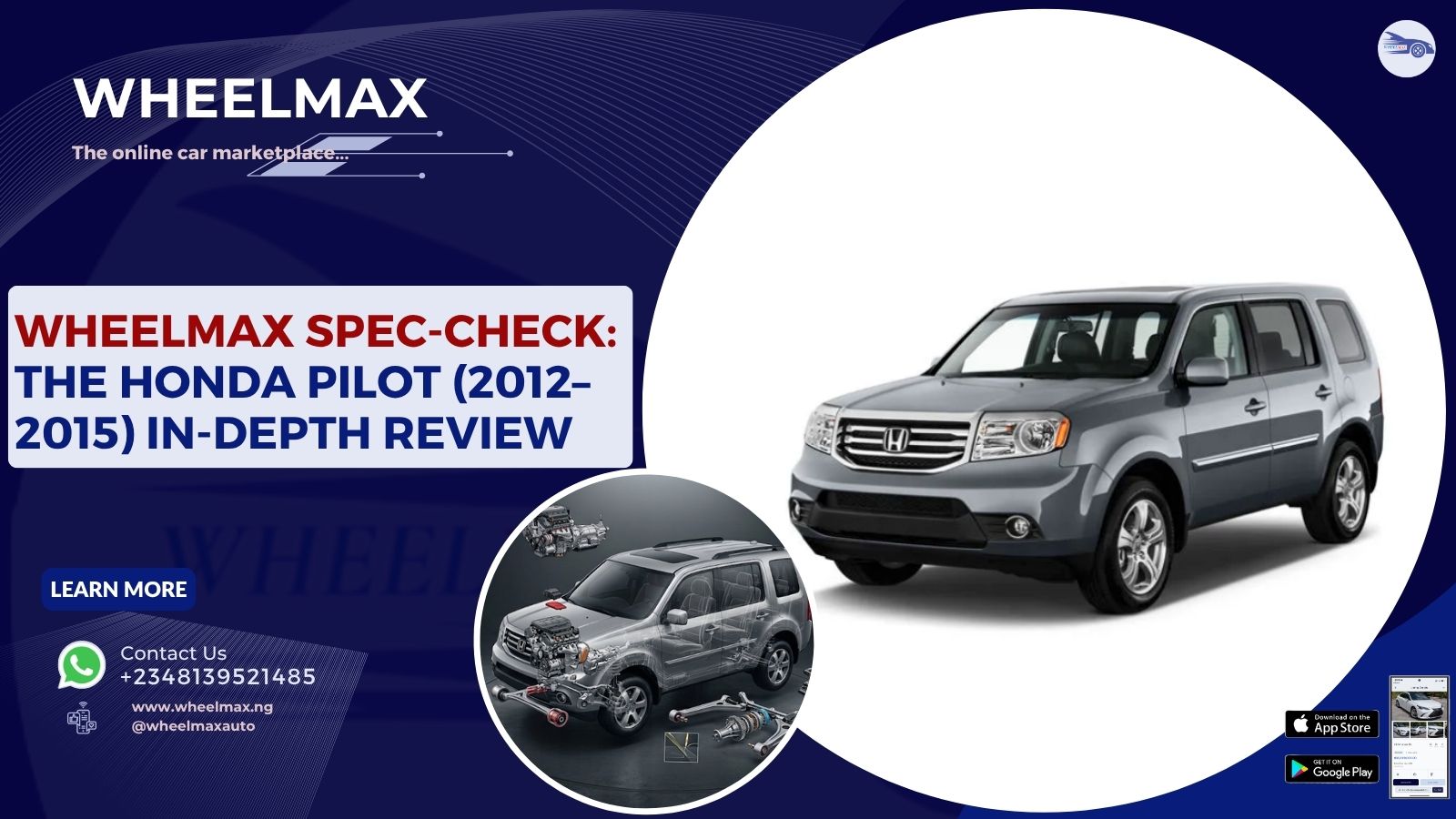 Wheelmax Spec-Check: The Honda Pilot (2012–2015) In-Depth Review