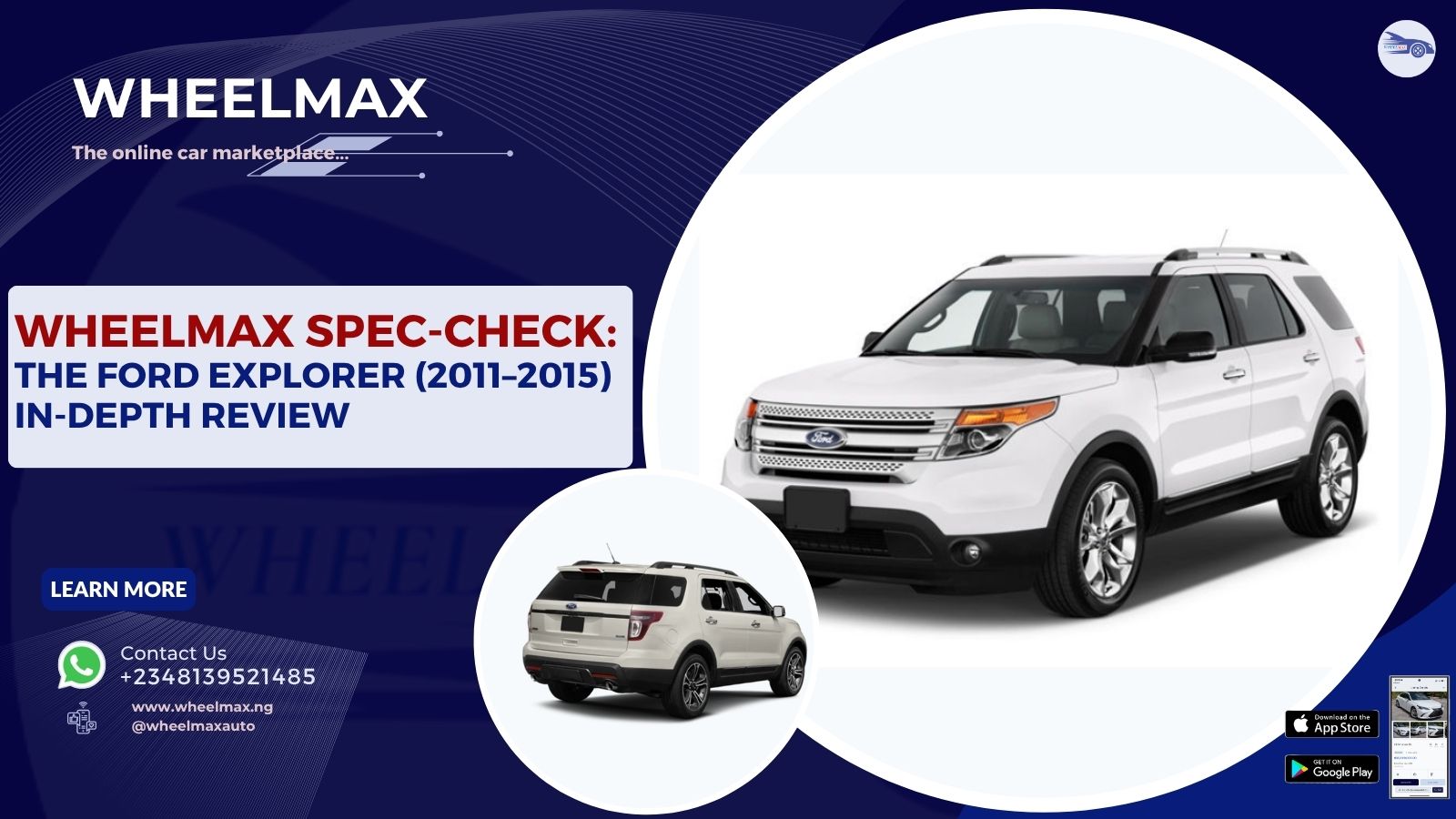 Wheelmax Spec-Check: The Ford Explorer (2011–2015) In-Depth Review