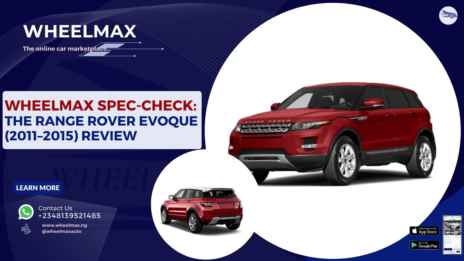 Wheelmax Spec-Check: The Range Rover Evoque (2011–2015) Review
